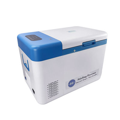 25L Portable Ultra Low Temperature Freezer for Laboratory Samples Storage -86C/-112F